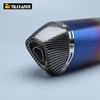 Universal 36-51mm Motorcycle Exhaust Muffler with DB Killer New Condition Carbon and Steel Material Boxed