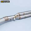 Kawasak Z400 Ninja400 2017-2023 Racing Line Exhaust System Full Motorcycle Original Position Steel Pipe Link Pipe New Condition