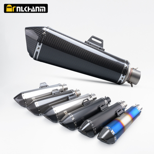 51mm Universal Motorcycle Exhaust System Yoshimura Modified Escape Muffler DB Killer Ninja250 Box Carbon Carbon Fiber