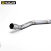 Yama YZF R15 MT-15 V1 V2 Slip-On Carbon Steel Full Exhaust Escape System Titanium Alloy Middle Link Pipe Mufflers New Condition