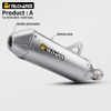 KOVE 800X Motorcycle Exhaust System with Stainless Steel AK Escape Muffler & DB Killer 51mm Adapter New Condition Boxed