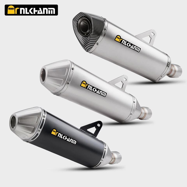 KOVE 800X Motorcycle Exhaust System with Stainless Steel AK Escape Muffler & DB Killer 51mm Adapter New Condition Boxed