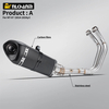 For Yamaha MT07 FZ07 Full Motorcycle Exhaust System Escape Slip 51MM Front Tube New Steel Original AK AR SC Link Pipe Connect