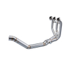 New 51mm Slip-On Stainless Steel Modified Motorcycle Exhaust System Lengthened Pipe for YAMA MT09 MT-09 FZ-09 Tracer 2014-2020