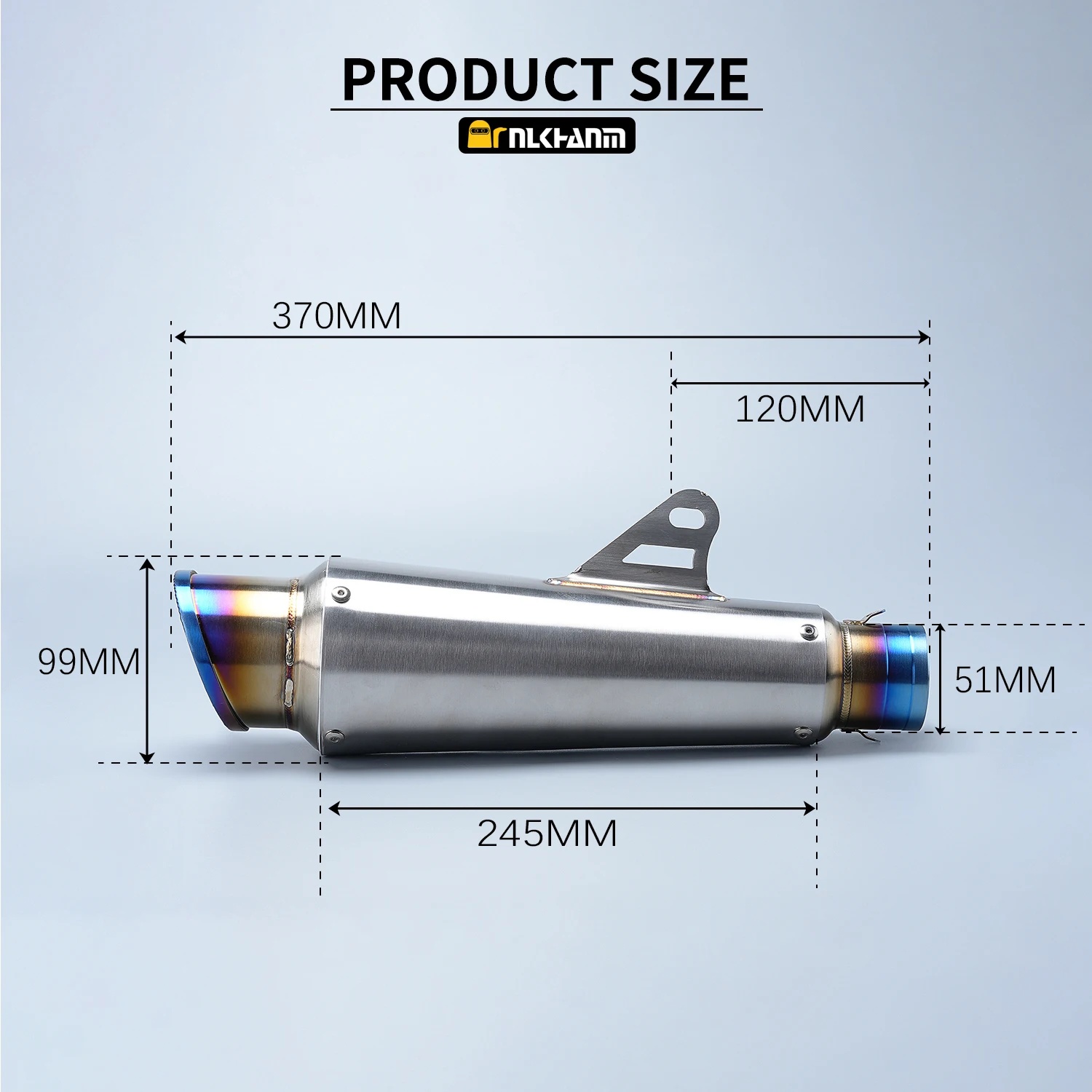 custom exhaust for motorcycle