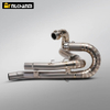 For TRIUMPH Scrambler 1200 XC XE 2019-2023 Titanium Alloy Motorcycle Exhaust Escape Systems New Front Link Pipe Connect Original