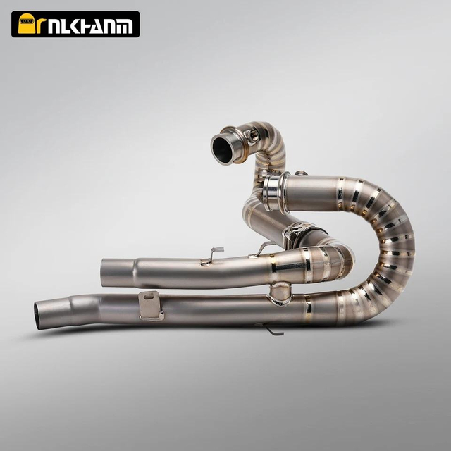 For TRIUMPH Scrambler 1200 XC XE 2019-2023 Titanium Alloy Motorcycle Exhaust Escape Systems New Front Link Pipe Connect Original