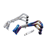 51MM Modified Stainless Steel Slip-On Front Exhaust Pipe for Yama MT09 FZ-09 XSR900 2014-2020 Full System Motorcycle Muffler New