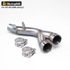 Stainless Steel Exhaust Muffler for Yama R6 YZF R6 2006-2021 New 51mm Mid Pipe Link Silencer System Motorcycle Link Muffler Pipe