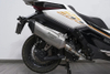 ZONTES 368G/E Motorcycle Exhaust System Modification Full Section with Carbon AK Muffler for 368G 368E