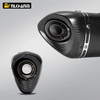 New Full Carbon Fiber Escape Muffler and Middle Link Pipe for KAWASAKI ZX6R Modified Motorcycle Exhaust System Condition New