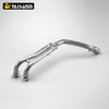 For YAMA YZF TMAX 500 TMAX530 Exhaust Motorcross Slip on Modified Motorcycle Muffler Pipe Pitbike Titanium Alloy Connect Link