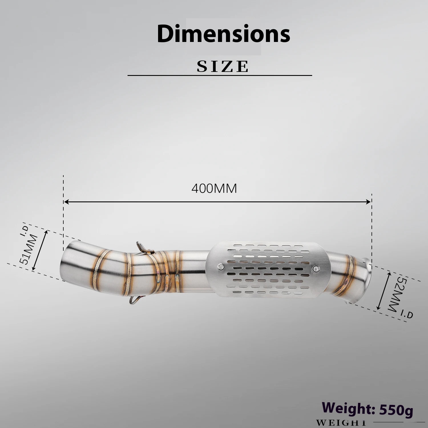 stainless steel exhaust system