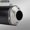 51mm Universal Stainless Steel Full Carbon Fiber Muffler New Motorcycle Exhaust System Modification for SC Project ZX4R Box