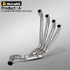 Stainless Steel Full Section Motorcycle Exhaust System for CBR650/CB650F/CR650R 2014-2023 Used Condition CBR650F Mufflers