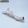 Moto Modified Carbon Mid Link Pipe Muffler for Yama YZFR1 YZF R1 2009-2014 Enhanced Stainless Steel Motorcycle Exhaust Escape