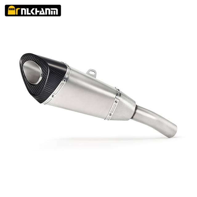 Motorcycle exhaust system modification mid link Yoshimura R11 for Kawasak ZX-6R