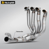 NlkHanm Titanium Alloy Full Section Exhaust System for Ninja H2 H2R 2015-2025 Motorcycles Condition New Box Packed