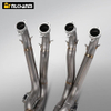2010-2018 S1000RR Exhaust System Full Titanium Alloy with Carbon Fiber Material New Condition Front-End Modification