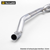 Kawasak Ninja ZX-25R 2020-2023 Titanium Alloy Full System Escape Motorcycle Exhaust 51mm Modified Front Middle Link Muffler
