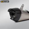 ZX4R Motorcycle exhaust system modification mid section link Yoshimura AT2 carbon fiber escape muffler for Kawasak ZX-4R ZX-25R
