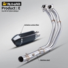 Yama MT07 FZ07 Original Yoshimura Alpha Full Motorcycle Exhaust System 51MM Front Tube Link Pipe New Condition Steel Material