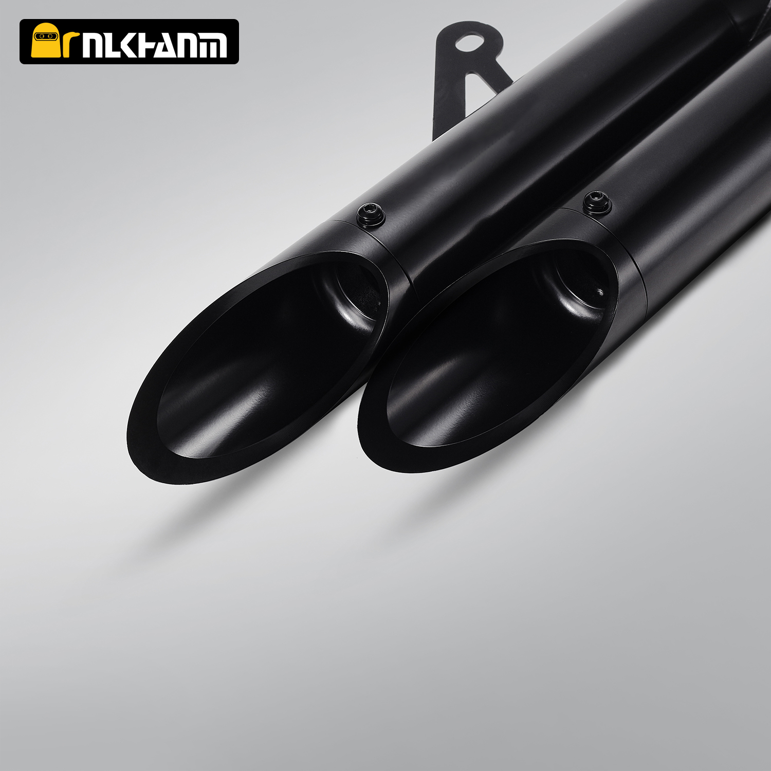 High Performance Stainless Steel Zard Double Hole Racing Exhaust Muffler New Condition Inline Slip for Zx4r and Zx4rr