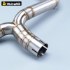 Stainless Steel Slip-On Exhaust System for Suzuki GSR400 GSR600 BK400 BK600 Street Bike Motorcycle New Middle Link Muffler