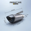 AK Escape Muffler DB Killer BM S1000 S1000RR S1000R 2010-2014 Carbon Steel Motorcycle Exhaust System Modification New Condition