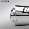 Brock Alien Motorcycle Exhaust System Modification Stainless Steel External DB Killer for Enhanced Performance