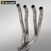 New GSX-S1000 Motorcycle Exhaust System Full Titanium Alloy Modification AR Escape Muffler Carbon Box Packaging for Suzuki