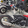 Yama Y16 Y16ZR Racing Motorcycle Exhaust Escape Tube 51mm Slip Moto Front Steel Carbon Muffler Elbow Motorbike Steel Carbon