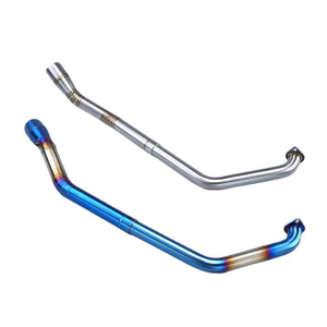 Yama YZF R125 R15 V3 R15 MT125 2008 2019 Steel Motorcycle Exhaust Muffler Front Middle Link Pipe Escape Muffler 51MM