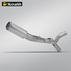 Project CR-T Titanium Alloy Racing SC Exhaust slip on Line for YAMAHA YZF R1 MT10 2015-2024
