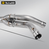 Project CR-T Titanium Alloy Racing SC Exhaust slip on Line for YAMAHA YZF R1 MT10 2015-2024