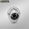 Universal 51mm Motorcycle Exhaust Muffler Yoshimura 240Long Escape Er6n Sv650 Z800 R1 Cb650f Cb1000r Carbon Stainless Steel