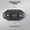 NK New Carbon Motorcycle Exhaust Insulation Board Anti Scald Cover for ZX4R ZX6R R6 R1 CBR650 GSX-R1000 Mufflers