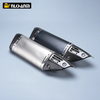 Custom Size New Universal Motorcycle Exhaust System Carbon Fiber Escape Muffler Alloy Designed XMAX TMAX NMAX ADV ITALJET Models
