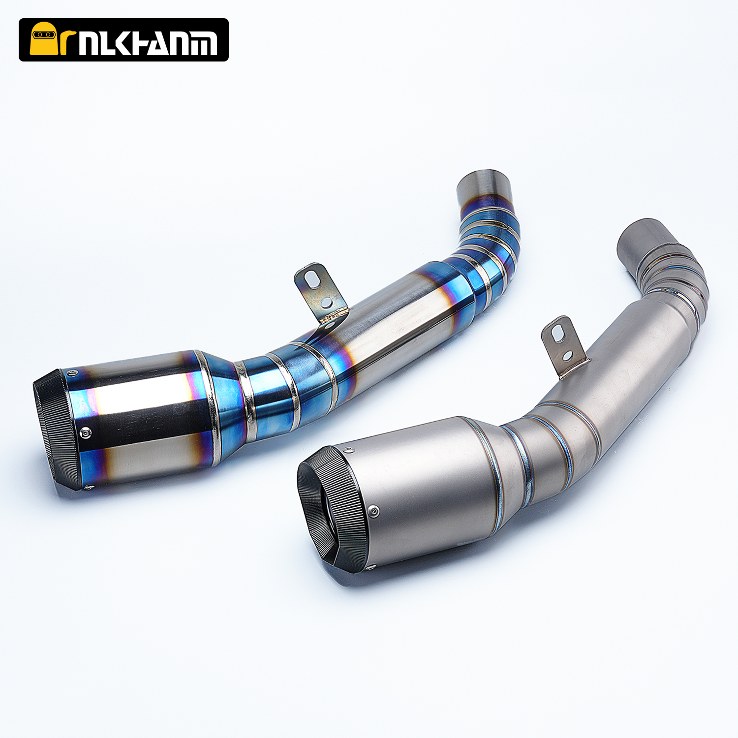 High Quality Custom Racing Performance Motorcycle Exhaust Muffler Original Location ZX6R 636 2009-2019 Made Carbon Stainless