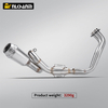 MT07 Motorcycle Exhaust System Modification Full Section with ARROW Escape for YAMA MT07 FZ07 XSR700