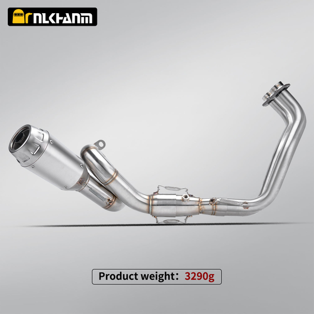 MT07 Motorcycle Exhaust System Modification Full Section with ARROW Escape for YAMA MT07 FZ07 XSR700