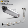 Kove 800X Adventure 2023-2024 Motorcycle Exhaust Muffler Pipe Full Section Modification in Stainless Steel