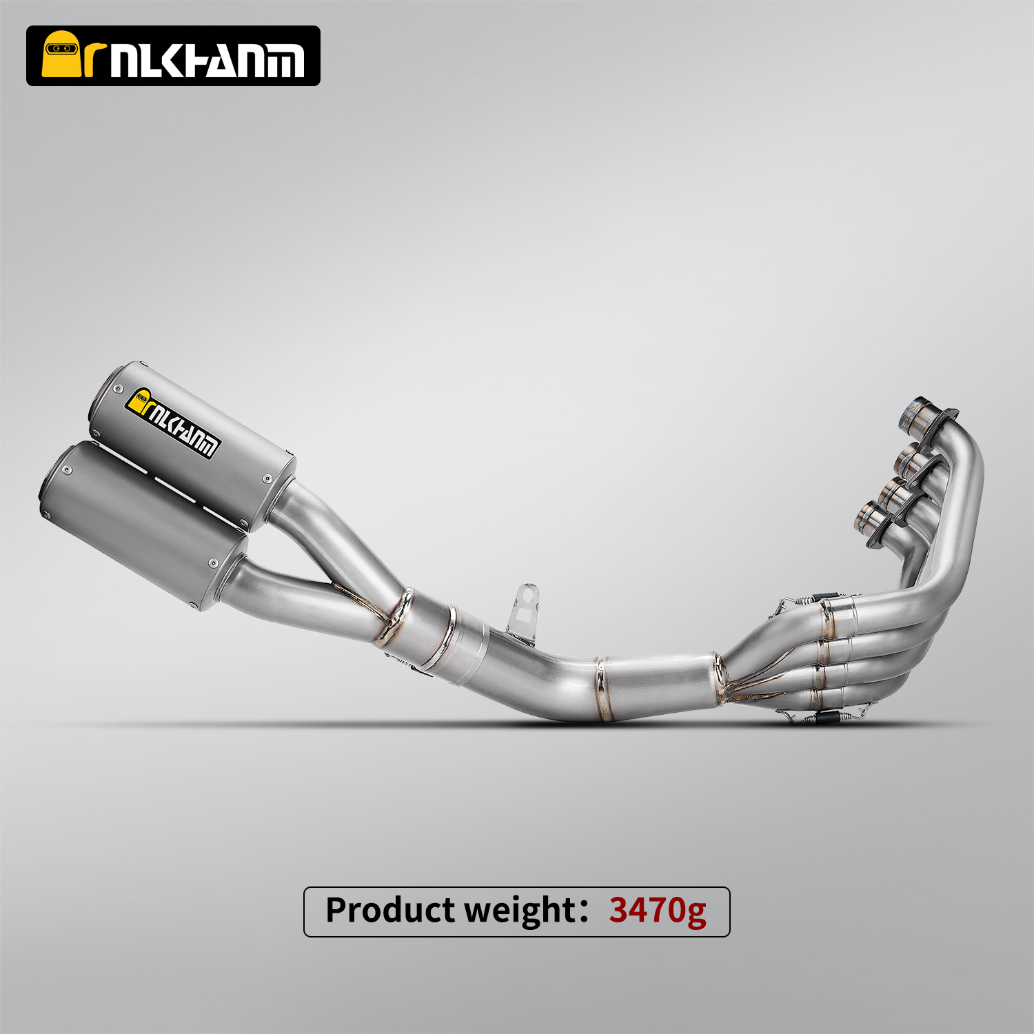 CBR650 CB650 Motorcycle Exhaust System Full Section Titanium Alloy Modification for CBR650 CB650 2014-2024