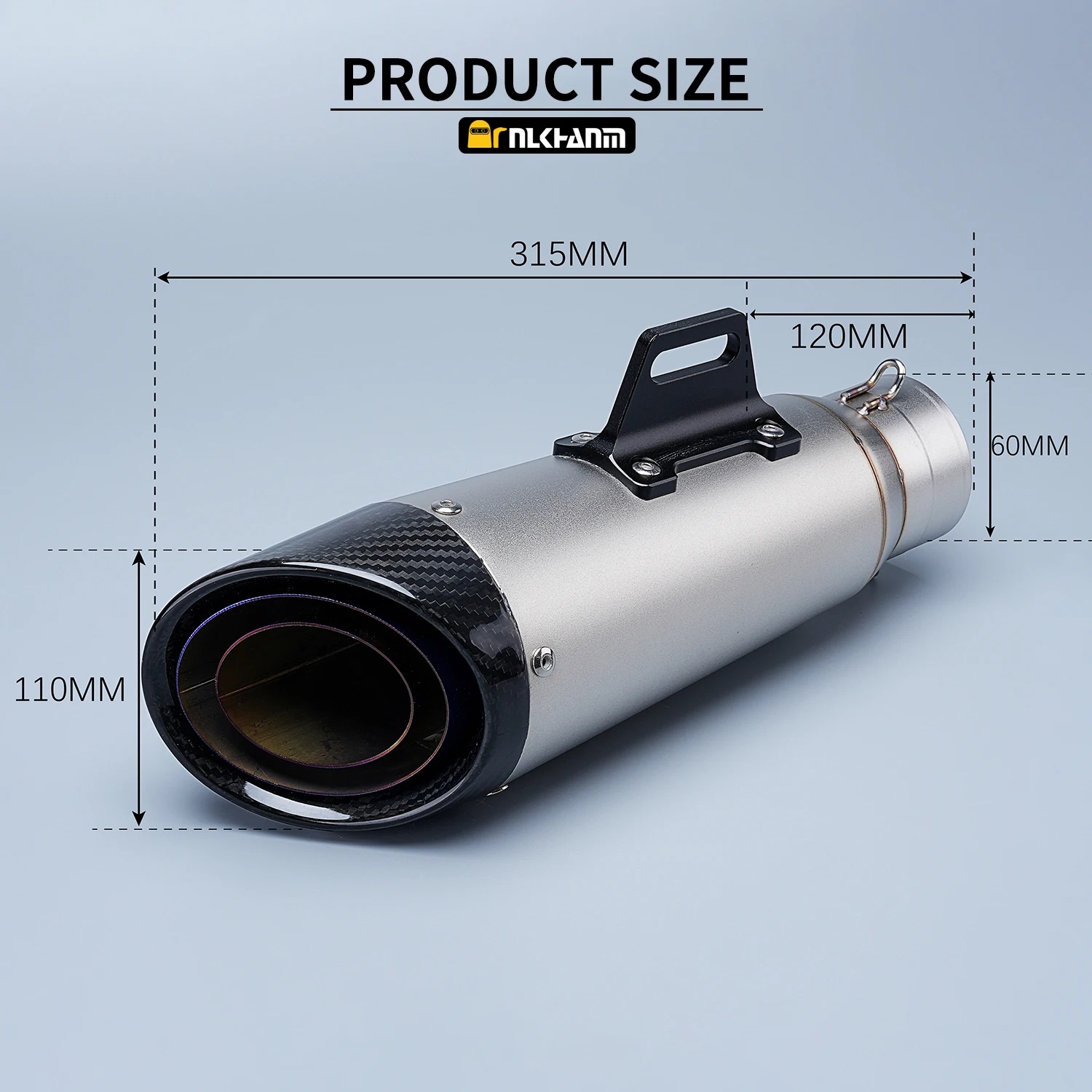 motorcycle exhaust muffler silencer