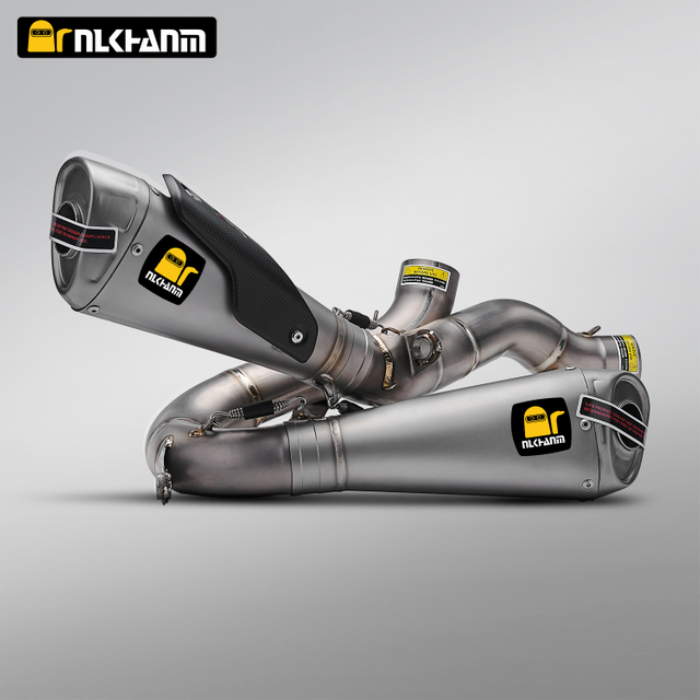 V4 Motorcycle Exhaust System