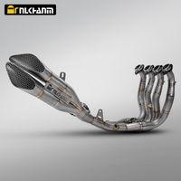 exhaust muffler with silencer