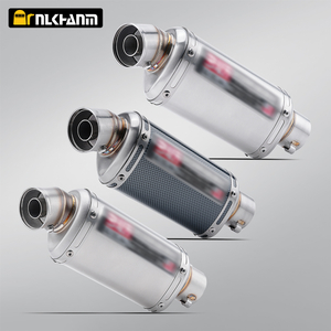 Universal 51mm Motorcycle Exhaust Muffler Yoshimura 175Long Escape Carbon Fiber Er6n Sv650 R1 Cb650f Cb1000r Cbr250r F850 Z900