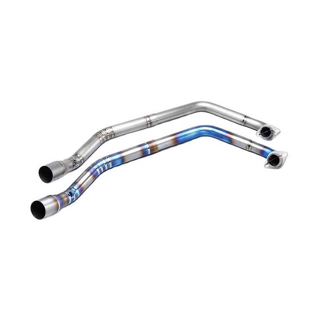 Yama YZF R15 MT-15 V1 V2 Slip-On Carbon Steel Full Exhaust Escape System Titanium Alloy Middle Link Pipe Mufflers New Condition