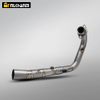 ZONTES 368G/E Compatible Titanium Alloy Exhaust System Full Section Modification with New AK Titanium Muffler