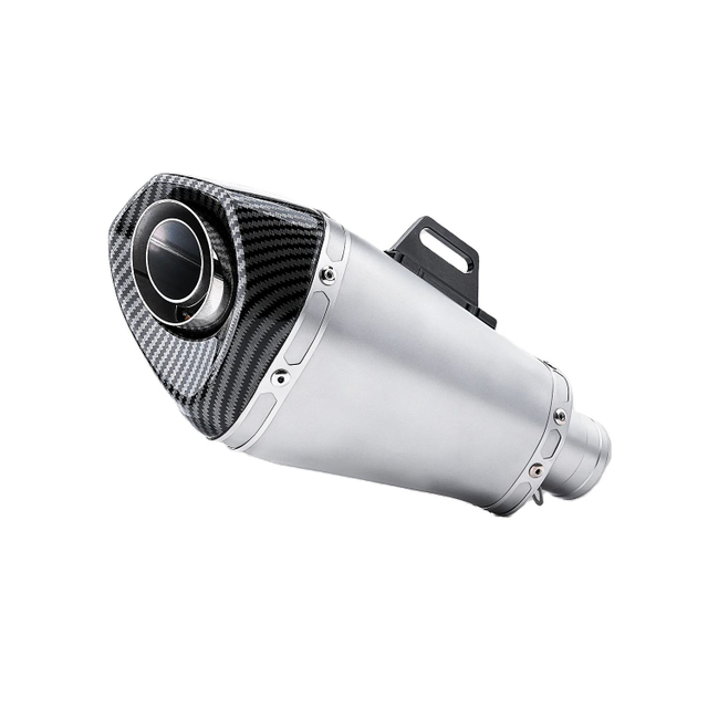 51mm Universal Stainless Steel Custom AK Escape Muffler New Motorcycle Exhaust System for Z900 CBR300 MT09 GSX600 NINJA400